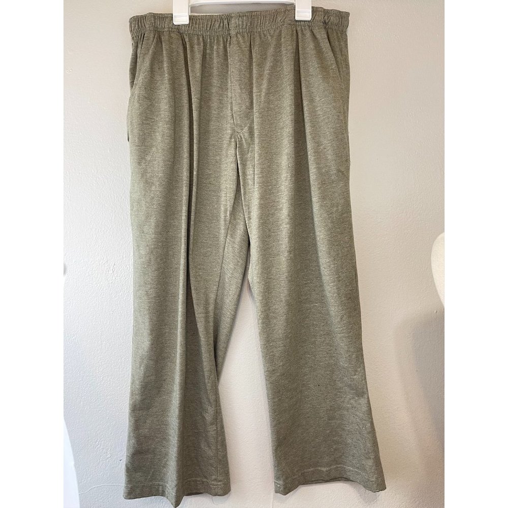 Women's VTG Active Joe Medium Sweatpants Army Green Mid Rise Straight leg